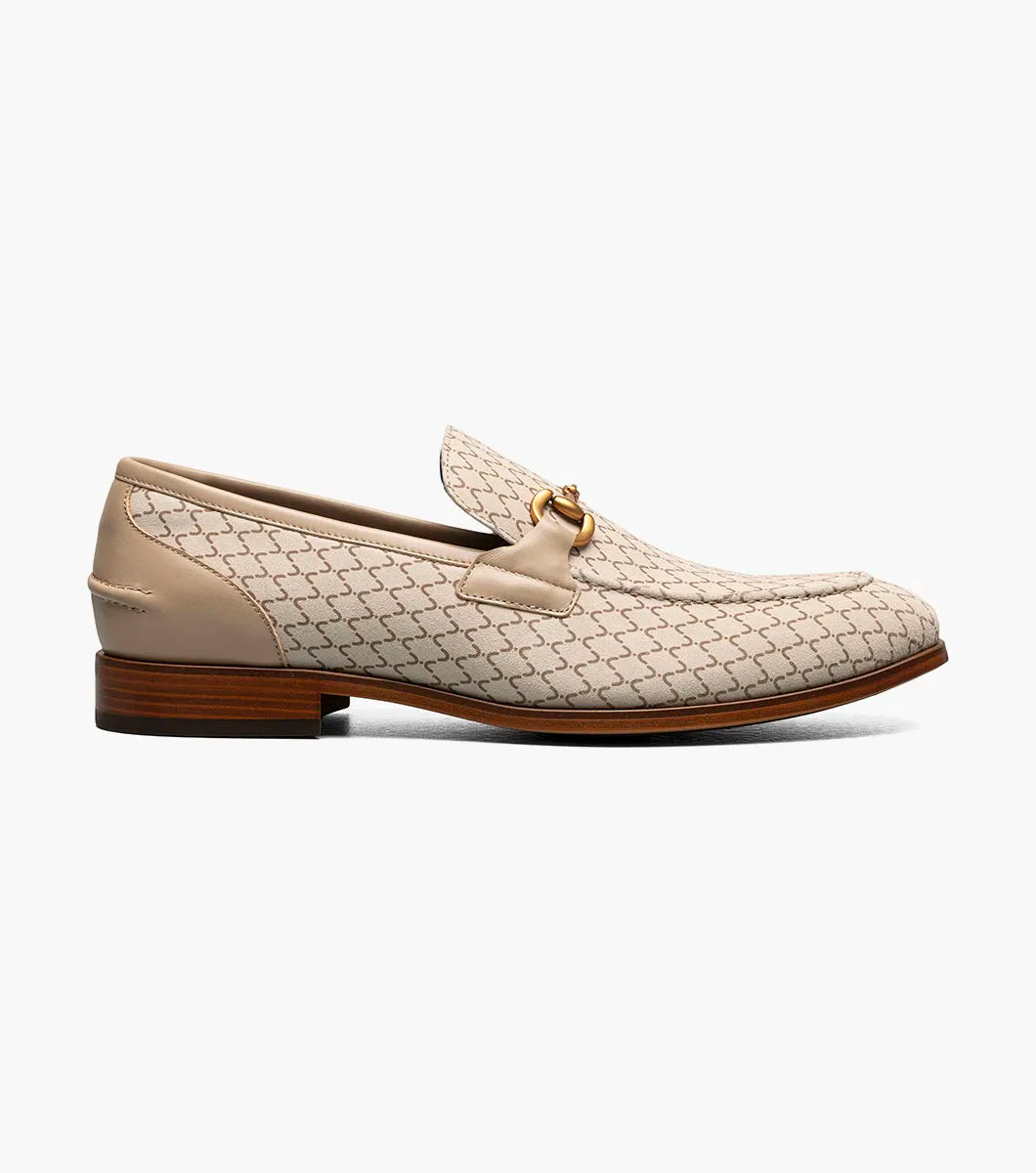 Stacy Adams - BRINKLEY Moc Toe Penny Slip On