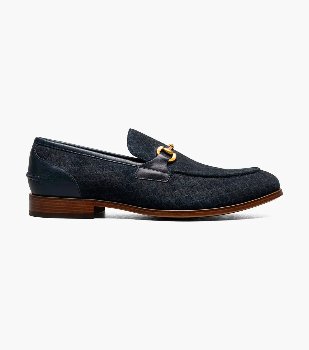 Stacy Adams - BRINKLEY Moc Toe Penny Slip On