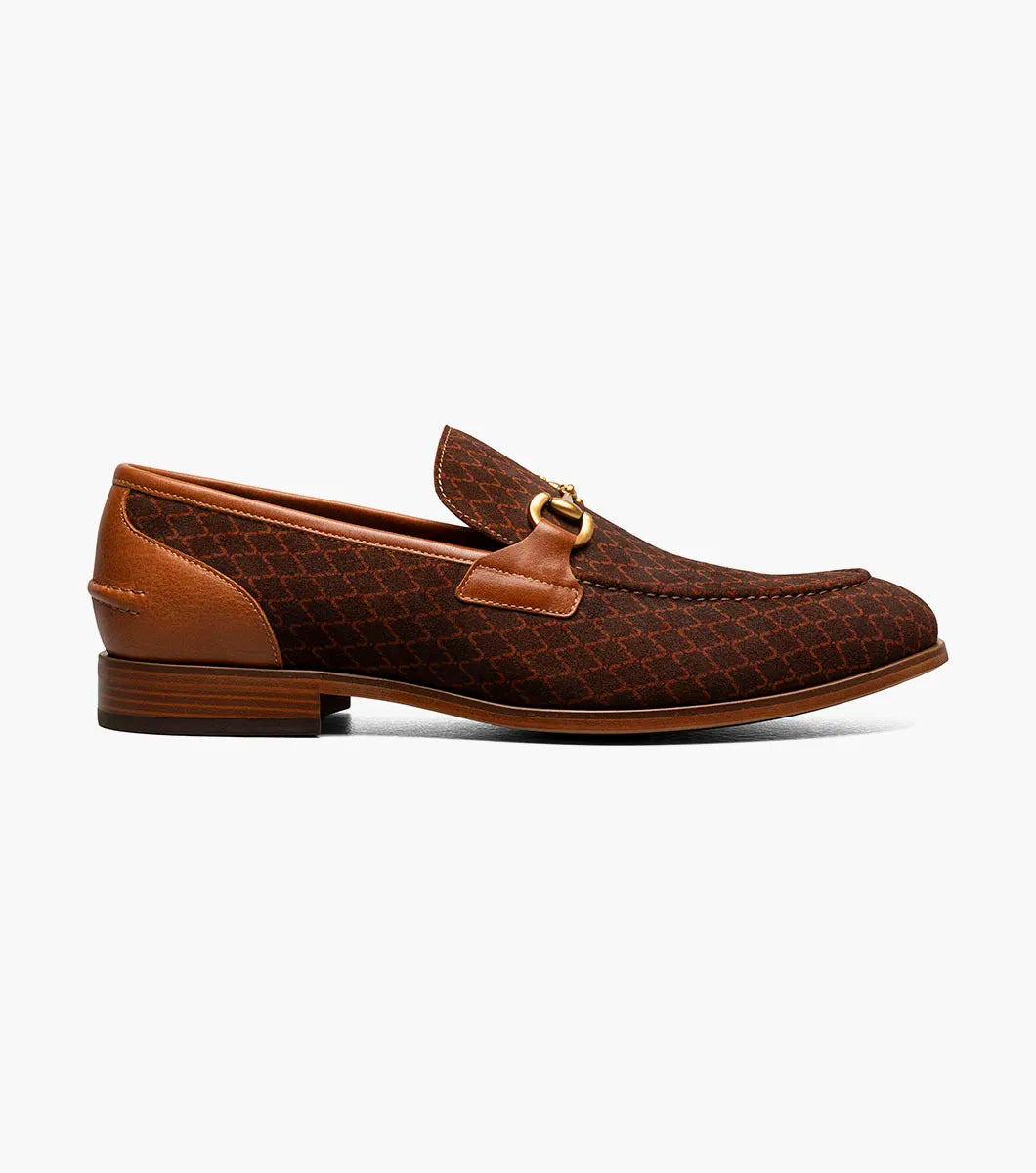 Stacy Adams - BRINKLEY Moc Toe Penny Slip On