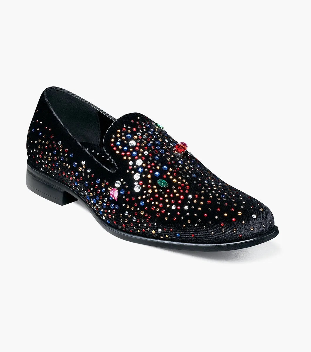 Stacy Adams - STARLING Rhinestone Slip On