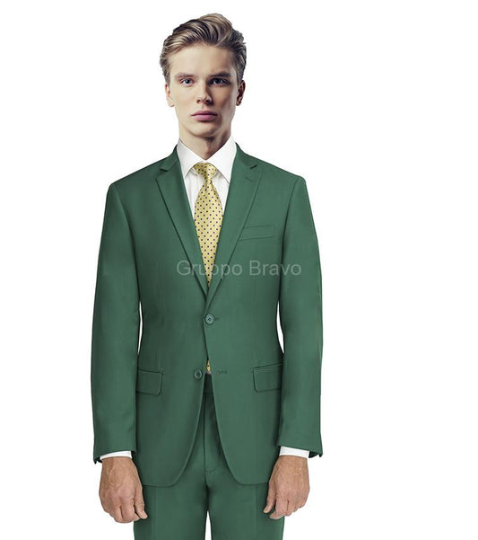 Giorgio Fiorelli - 2-Piece Suit - Forest Green - Slim Fit