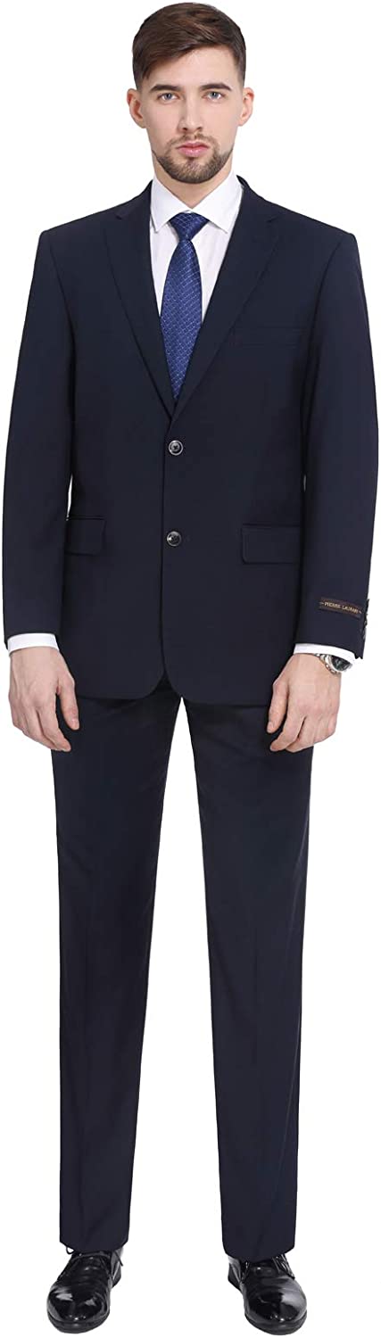 Carlo Lusso 2-Piece Suit - Navy - Slim Fit